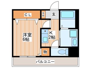 プロスペ－ルメゾンの物件間取画像